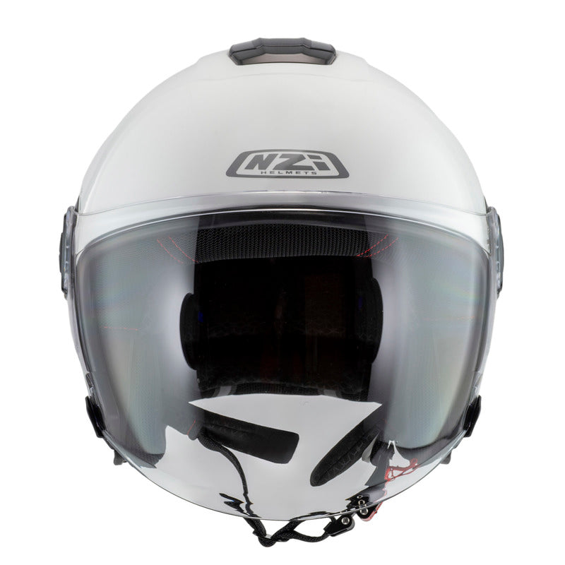 KASK MOTOCYKLOWY NZI CIVIC SOLID NOUVEAU WHITE XS