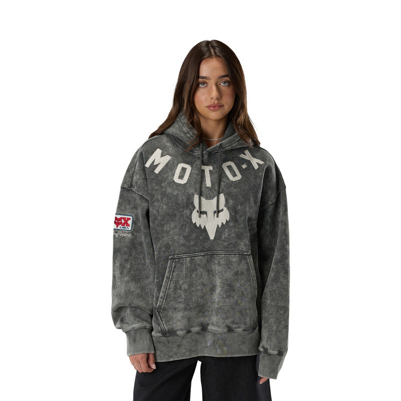 BLUZA Z KAPTUREM FOX MOTO-X HEAVYWEIGHT FLEECE PO DARK SHADOW