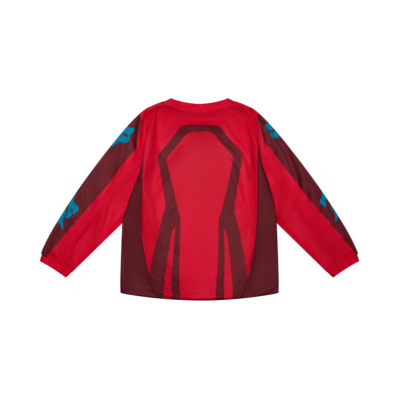 BLUZA MOTOCYKLOWA JUNIOR KIDS FOX 180 RAID RUST