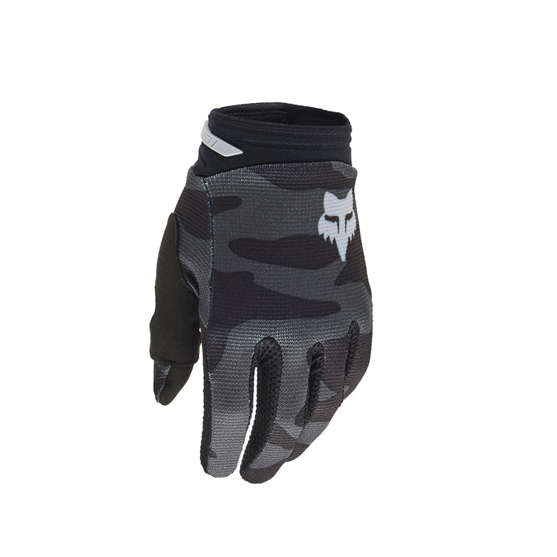 RĘKAWICE MOTOCYKLOWE JUNIOR FOX 180 BNKR BLACK CAMO