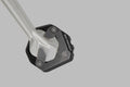 NAKŁADKA NÓŻKI BOCZNEJ SW-MOTECH YAMAHA TENERE 700 (19-) BLACK SILVER