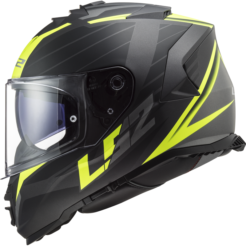 KASK LS2 FF800 STORM II NERVE M.BL. H-V YEL-06
