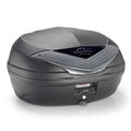 KAPPA KUFER CENTRALNY 46L MONOLOCK K466NT2 URBAN Z BIAŁYMI ODBLASKAMI ( ZAWIERA PŁYTĘ ) - ZASTĘPUJE K466NT