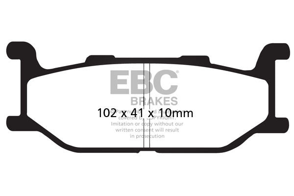 EBC Brakes Klocki hamulcowe EBC FA179V V-PAD (kpl. na 1 tarcze)
