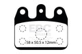 EBC Brakes EBC Klocki kartingowe FA546 (1 kpl. na tarczę)