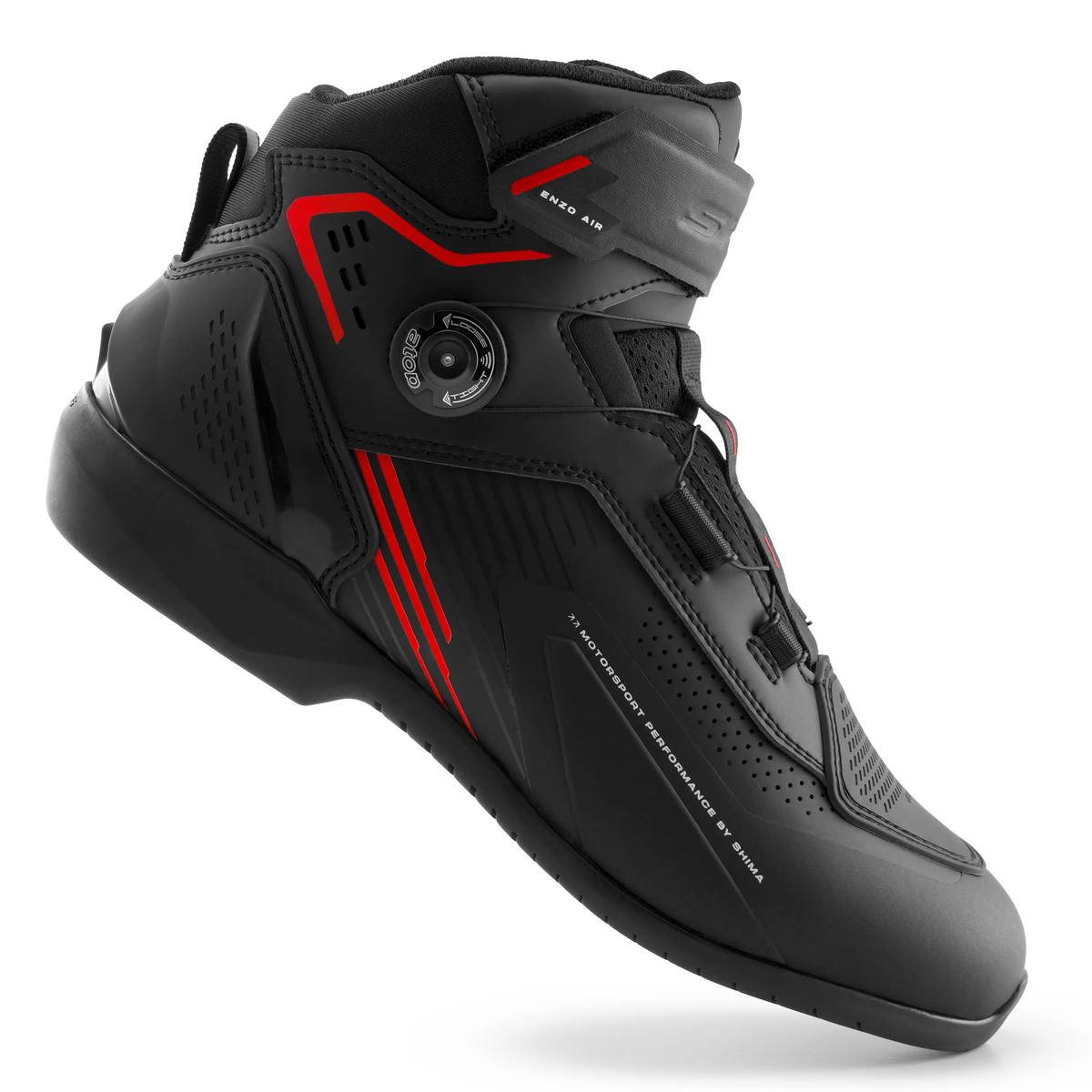 SHIMA ENZO MEN AIR BLK/RED