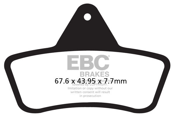 EBC Brakes Klocki hamulcowe EBC FA271R (kpl. na 1 tarcze)