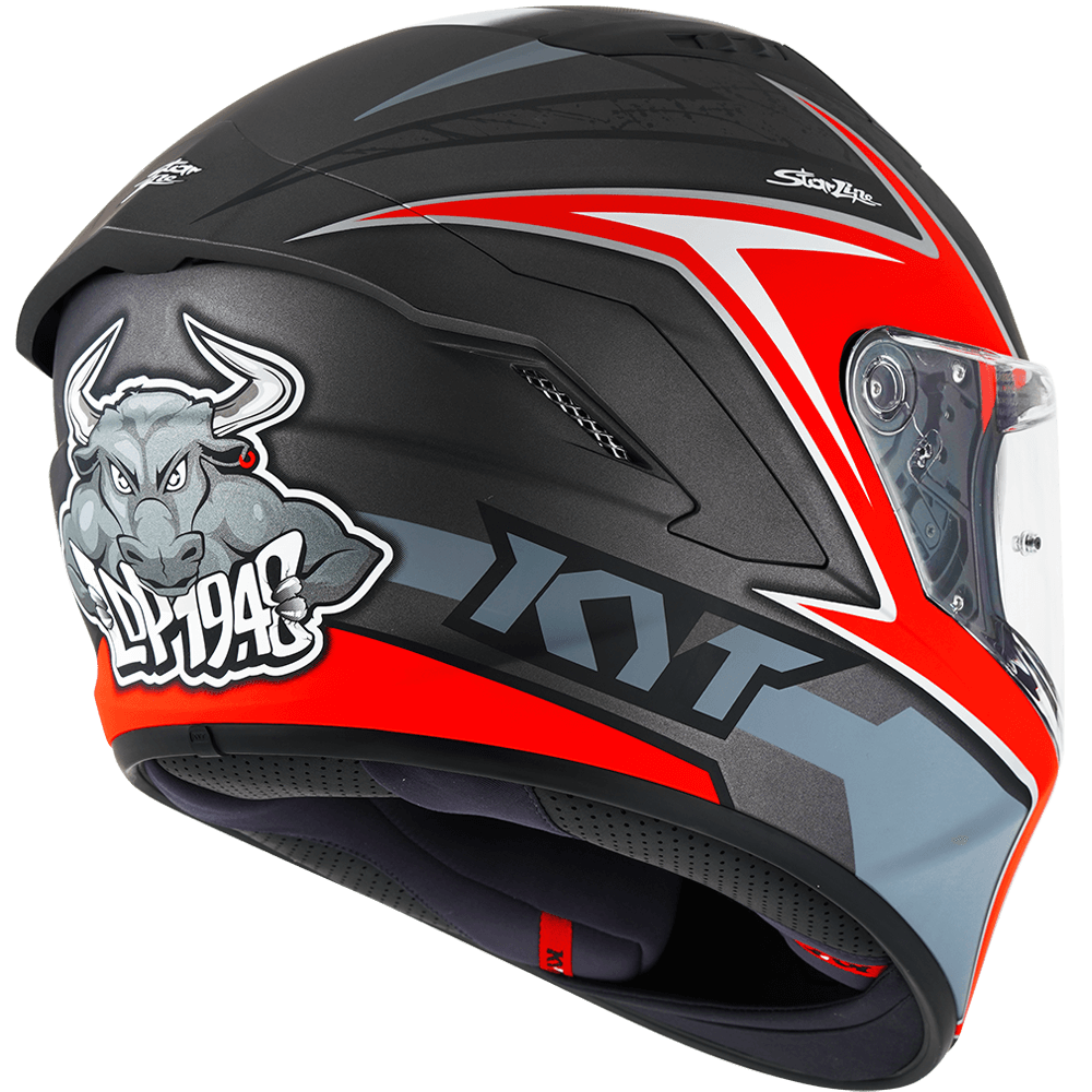 Kask Motocyklowy KYT NF-R MINDSET czerwony