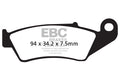 EBC Brakes Klocki hamulcowe EBC FA185TT (kpl. na 1 tarcze)