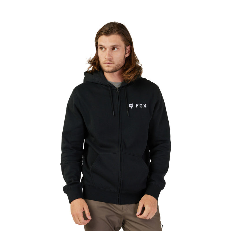 BLUZA Z KAPTUREM NA ZAMEK FOX ABSOLUTE BLACK