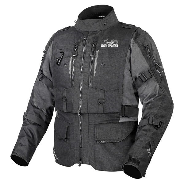 KURTKA LS2 BREAKOUT MAN BLACK SMOKE