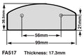 EBC Brakes EBC Klocki kartingowe FA517 (1 kpl. na tarczę)
