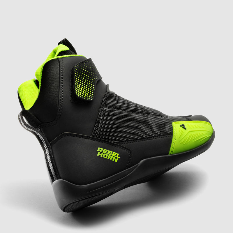 BUTY MOTOCYKLOWE REBELHORN SWIFT BLACK FLUO YELLOW