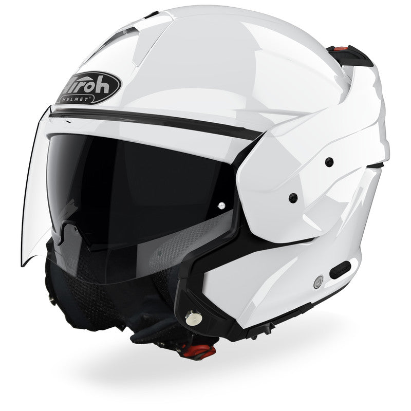 KASK MOTOCYKLOWY AIROH MATHISSE COLOR WHITE GLOSS