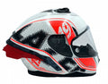 Kask Motocyklowy LAZER RAFALE SR EVO Pixel (kol. Biały - Czarny - Czerwony)