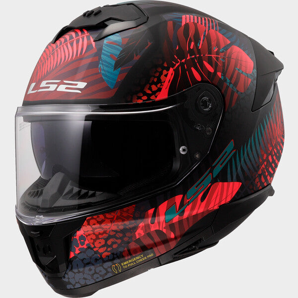 KASK LS2 FF808 STREAM II JUNGLE M.BL.PINK-06