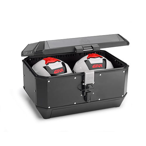 GIVI KUFER CENTRALNY TREKKER ALASKA ALU BLACK LINE (56LT)