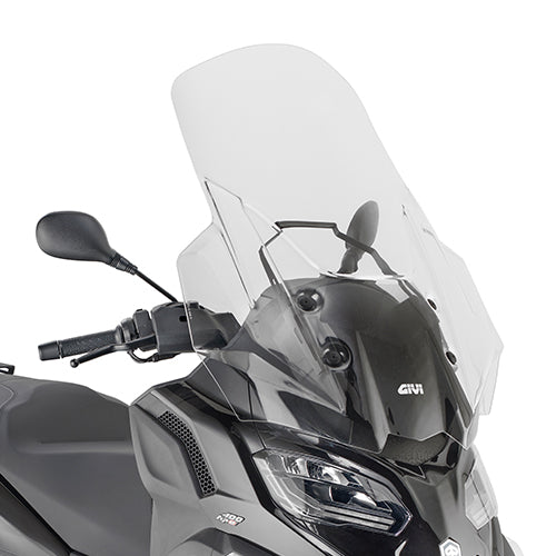 GIVI SZYBA PRZEZROCZYSTA 87 x 70 cm (H x W) - PIAGGIO > MP3 HPE 400-400 SPORT - 530 EXCLUSIVE (22)
