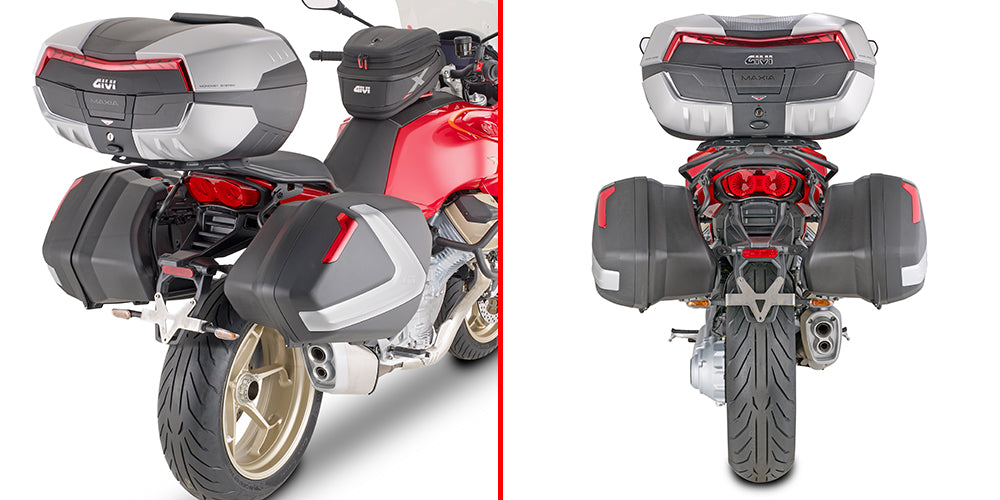 GIVI STELAŻ KUFRÓW BOCZNYCH V35 / V37 / K33 - MOTO GUZZI V100 Mandello 1000 (22 > 23)