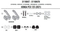 GIVI MOCOWANIE SZYBY 1190DT