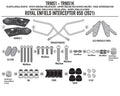 GIVI (WYCOFANY) STELAŻ SAKW BOCZNYCH SERII REMOVE-X - ROYAL ENFIELD INTERCEPTOR 650 (19-21)