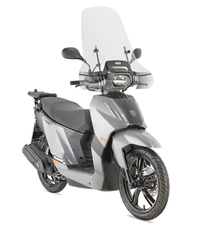 KAPPA SZYBA PEUGEOT TWEET 50 / 125 / 200 FL / GT / ALLURE '23-, PRZEZROCZYSTA - POTRZEBNE MOCOWANIE A8103AK