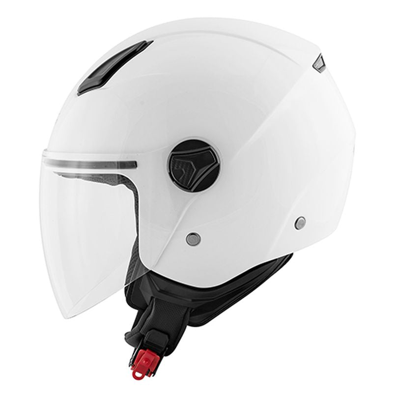 KAPPA KASK KV28 EVO SOLID JUNIOR OTWARTY JET KOLOR BIAŁY (HOMOLOGACJA ECE 22R06)