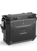 KAPPA KUFRY BOCZNE 37L LEWY I 33L PRAWY WCIĘTY MONOKEY CAM SIDE KVG37BL KVGS33BR K'VOYAGER ALUMINIOWE KOLOR CZARNY ANODOWANY BLACK LINE