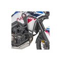 KAPPA GMOLE OSŁONY SILNIKA GÓRNE HONDA CRF 1100 L AFRICA TWIN '24-'25 CZARNE