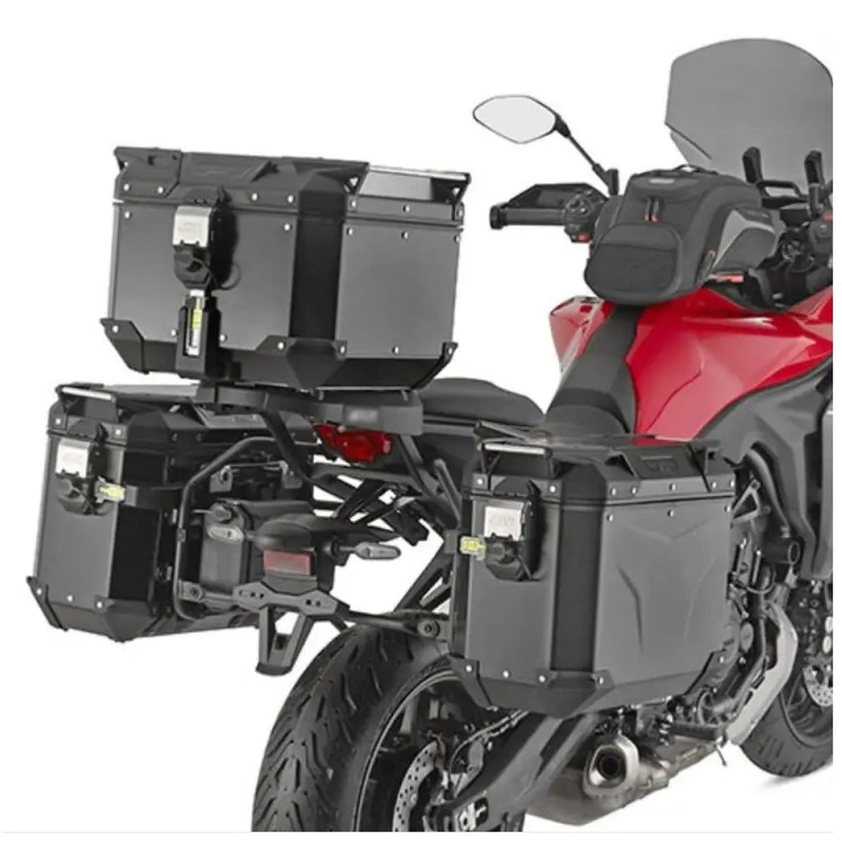 KAPPA STELAŻ KUFRÓW BOCZNYCH MONOKEY CAM SIDE YAMAHA TRACER 7 '25-, - POD KUFRY KFR K'FORCE ORAZ KVG K'VOYAGER ALU