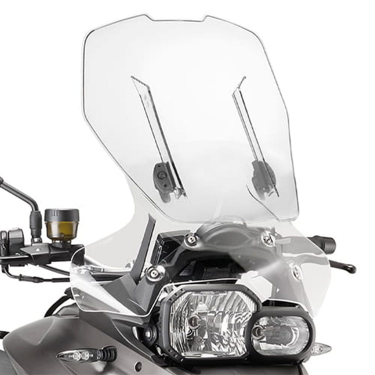 KAPPA SZYBA BMW F 700 GS '13-'17 REGULOWANA AIRFLOW PRZEZROCZYSTA (WYS. 53CM X SZER. 51CM)