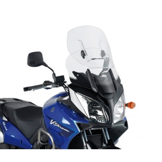 KAPPA SZYBA SUZUKI DL 650/1000 V-STROM (04-11), KAWASAKI KLV 1000 (04-09) REGULOWANA AIRFLOW PRZEZROCZYSTA - ZASTĘPUJE KAF260