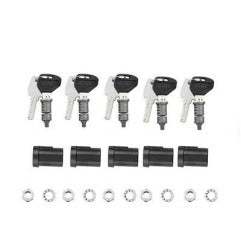 KAPPA ZAMEK DO KUFRÓW KGR33, KGR46, K49, K46, K47, K35 ORAZ ALUMINIOWYCH KVG, KFR, KVE, KMS SECURITY LOCK ( 5 SZT )