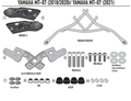 GIVI STELAŻ SAKW BOCZNYCH SERII REMOVE-X - YAMAHA MT-07 (18 > 22)