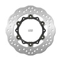 NG TARCZA HAMULCOWA PRZÓD BENELLI PEPE 50 '99-'15, DERBI GP1 50 '05-'11, RUNNER 50/125/200 '02-'11, PIAGGIO LIBERTY 50/150 '97-'11, VESPA LXV 125 '07-'15, GTS 300 '08-'22, GTS 125 '19-'22 (220X105X4MM) (6X6,25MM) WAVE
