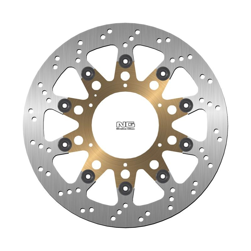 NG TARCZA HAMULCOWA PRZÓD GAS GAS SM 125 '01-'07, SM 250 '01-'05, SM 400 FSE '01, SM 515 FSR '08-'09, FANTIC MOTARD TZ/SM 125 '12, (320X108X4MM) (6X6,25MM) PŁYWAJĄCA