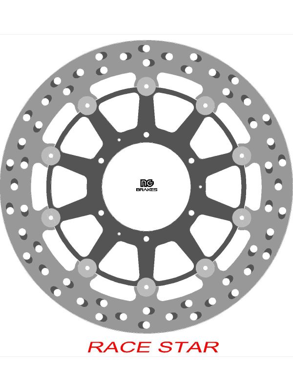 NG TARCZA HAMULCOWA PRZÓD RACE STAR PREMIUM HONDA CB 1300 '03-'12, CB 1000R '08-, CBR 600RR '09-'18, CBR 600/1000RR '04-'05, CTX 1300 '14-, FORZA 750 '21, (310X94X5MM) (6X6,25MM) PŁYWAJĄCA (ŚRODEK ALUMINIOWY, POLEPSZONE CHŁODZENIE)