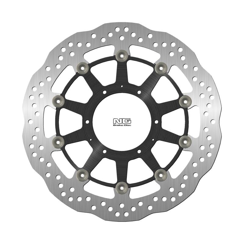 NG TARCZA HAMULCOWA PRZÓD HONDA CBR 1000 FIREBLADE '12-'14, CBR 1000RA/RRA '08-'12, CBR 1000RR FIREBLADE '10-'20 (320X94X5MM) (6X6,25MM) WAVE (ŚRODEK ALUMINIOWY)
