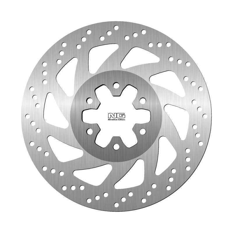 NG TARCZA HAMULCOWA PRZÓD ROYAL ENFIELD HIMALAYAN 411'16-'24, SCRAM '22-'24, (300X64X5MM) (6X10,25MM)