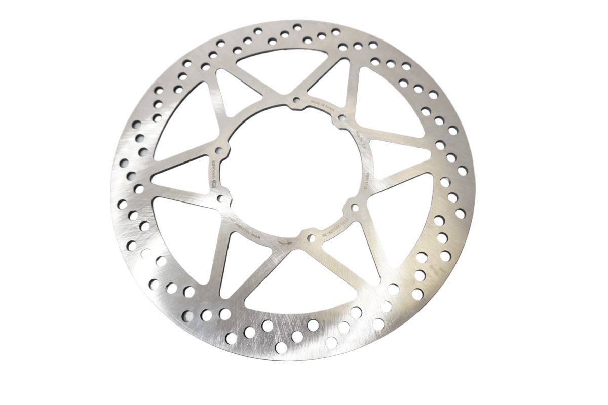NG TARCZA HAMULCOWA PRZÓD SHERCO SM 50 '19-'21, DERBI DRD 50 '05-'06, SENDA 125 '04-'13, RIEJU SMX 50 '07-'08, APRILIA RX 125 '18-'22, MALAGUTI DUNE/XSM 125 '19-'23 (300X108X4MM) (6X6,25MM)