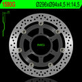 NG TARCZA HAMULCOWA PRZÓD HONDA CB 600F/S HORNET ABS 07-13, CBR 600F ABS 11-13 (296X94X4,5) (6X6,5) (ŚRODEK ALUMINIOWY) - ZASTĘPUJE NG1289