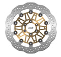 NG TARCZA HAMULCOWA PRZÓD MOTO GUZZI NORGE 1200 '06-16 (320X64X5,0MM) (6X8,5MM) WAVE PŁYWAJĄCA ZŁOTY ŚRODEK