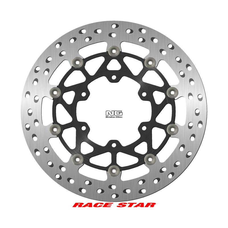 NG TARCZA HAMULCOWA PRZÓD RACE STAR PREMIUM SUZUKI GSX-R 1000 '17-'22 (320X102X5MM) (6X8,25MM) PŁYWAJĄCA (ŚRODEK ALUMINIOWY, POLEPSZONE CHŁODZENIE) NA ZAMÓWIENIE