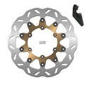 NG TARCZA HAMULCOWA Z ADAPTEREM OVERSIZE SM 320MM (318X118X5MM) YAMAHA YZ 125 / 250 '08-'18 , YZF 250 '07-'16 , YZF 450 '08-'15 , SUPERMOTO