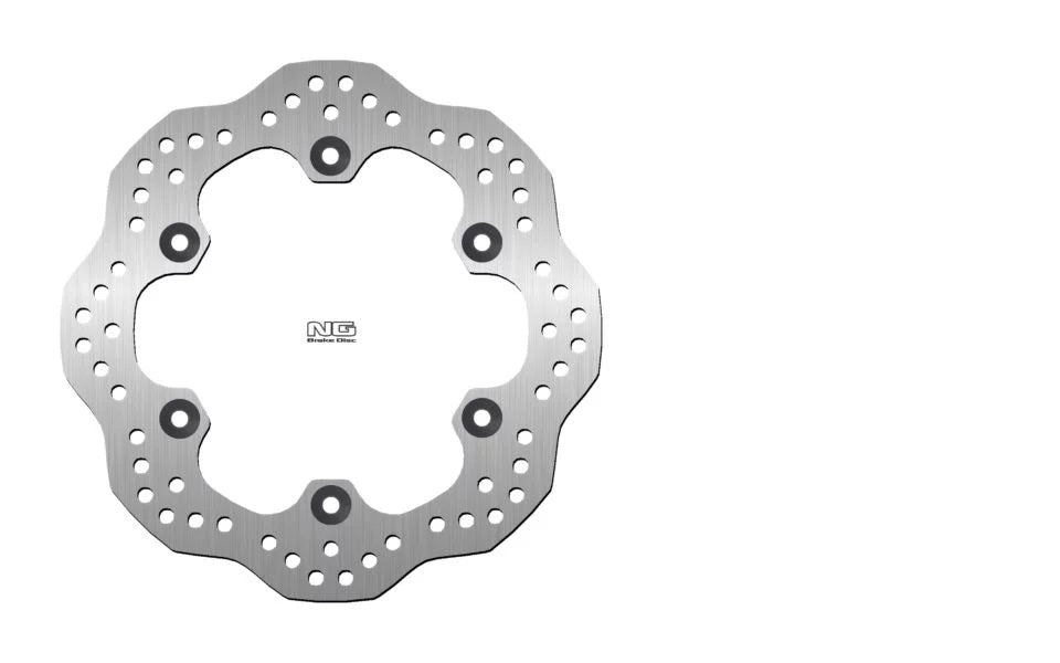 NG TARCZA HAMULCOWA TYŁ HONDA XL 1000V 03-11, CBR 1100XX 97-04, X11 00-03, VFR 750F 86-89, CB 1300 '05-12 (256X144X5 MM) (6X10,5 MM) WAVE