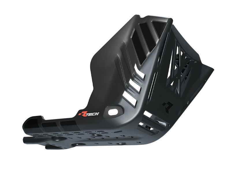 RACETECH (RTECH) OSŁONA SILNIKA REVOLUTION Z TECHNOPOLIMERU KOVE 800 X PRO / RALLLY '24-'25 KOLOR CZARNY