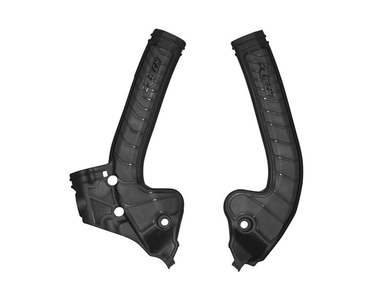 RACETECH (RTECH) OSŁONY RAMY (KOMPLET) BI-MATERIAL SUPER GRIP KTM SX 85 '18-'24, HUSQVARNA TC 85 '18-'24, GAS GAS MC 85 '21-'24 KOLOR CZARNY