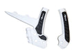 RACETECH (RTECH) OSŁONY RAMY (KOMPLET) BI-MATERIAL SUPER GRIP GAS GAS MC 125 / 250 '24, MCF / ECF / EXF 250 / 350 / 450 / FACTORY EDITION '24, ECF 500 '24, EC / EX 250 / 300 '24, EC / EX 250 / 300 '24, KOLOR BIAŁY / CZARNY
