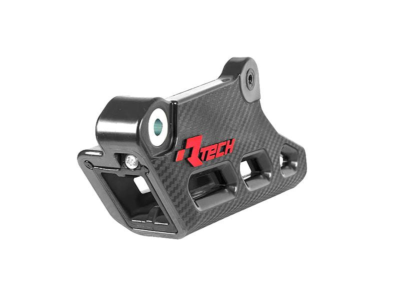 RACETECH (RTECH) PROWADNICA ŁAŃCUCHA KTM SX / SXF 125 / 250 / 300 / 350 / 450 '07-'24, GAS GAS EC / ECF 250 / 300 / 350 '18-'24, MC / MCF 85 / 125 / 250 / 450 '21-'24, FE / FS / FX / TE 350 / 400 / 450 / 500 / 650 '09-'14 KOLOR BIAŁY