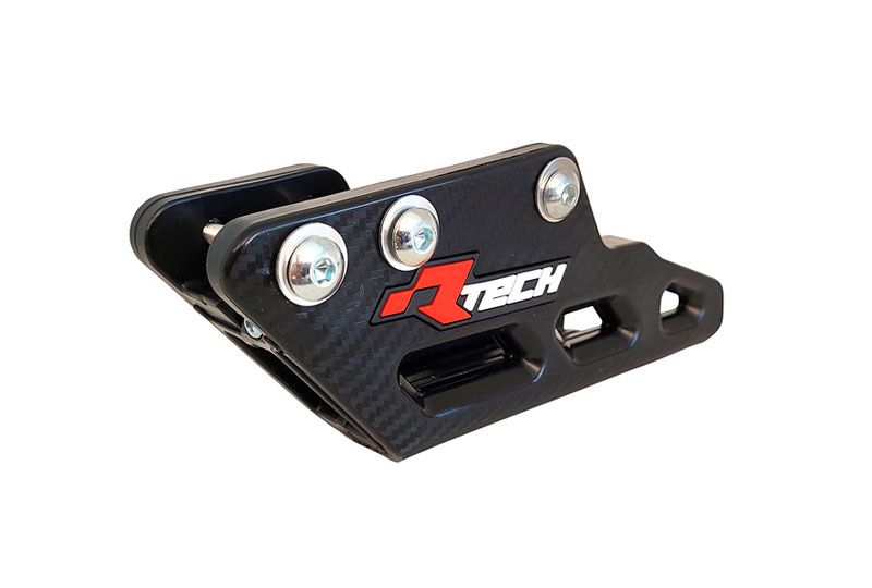 RACETECH (RTECH) PROWADNICA ŁAŃCUCHA YAMAHA YZF 450 '23-'25, WR 250/450 '25, KOLOR CZARNY